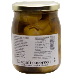 Carciofi caserecci 550gr